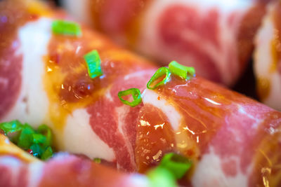 Full frame shot of food