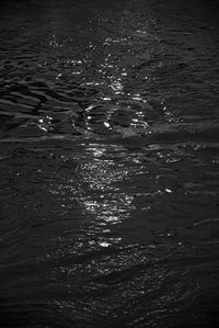 Full frame shot of rippled water