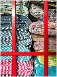 Full frame shot of sale in market