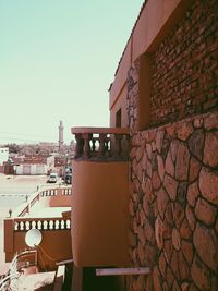 View of building against clear sky