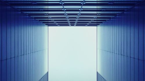 Low angle view of modern building
