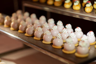 Close-up of food on table