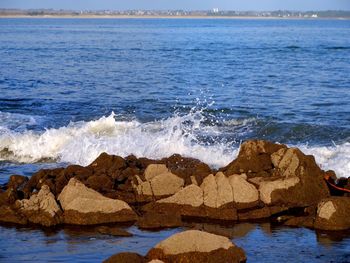 Scenic view of sea