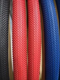 Full frame shot of multi colored pencils in store