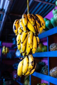 Close-up of fruits for sale at market stall