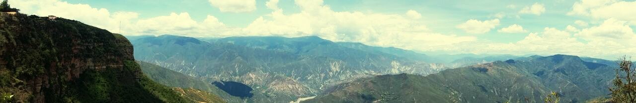 Panoramic view of mountains