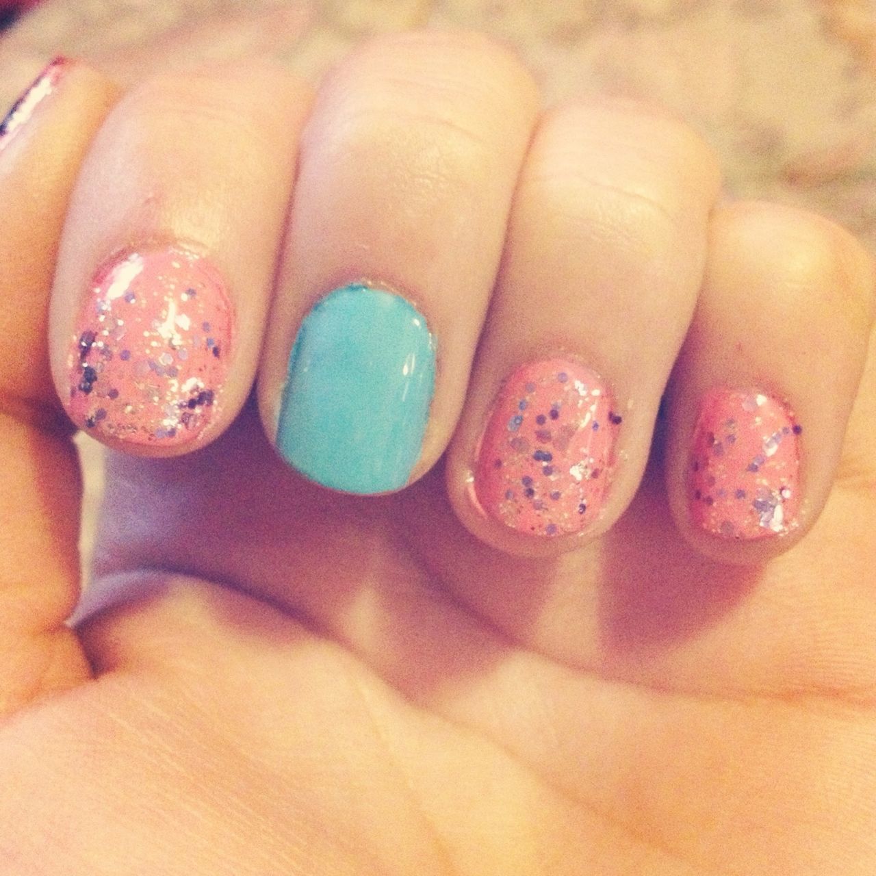 Spring nail polish