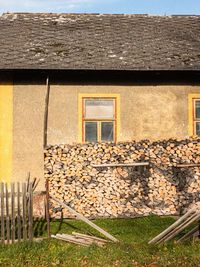 Exterior of house
