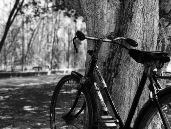 Close-up of bicycle