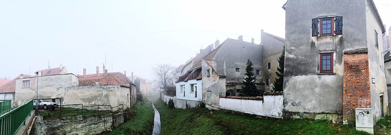 View of residential buildings