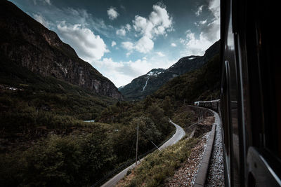 The flam train , one of the most famous railways in the world