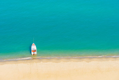 Lifeguard hut on beach