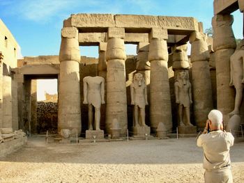 Luxor temple.