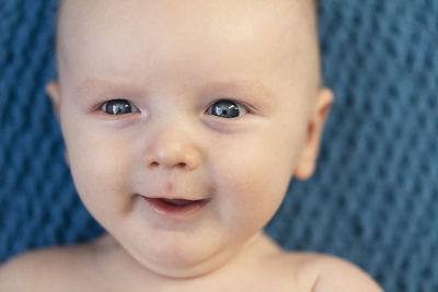 Close-up of cute boy