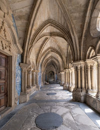 Cloister of historic abbey