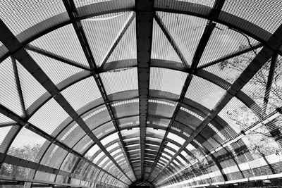 Low angle view of ceiling