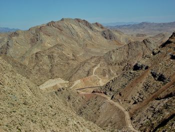 Scenic view of mountains