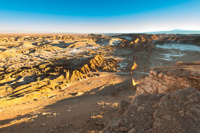 Aerial view of landscape against sky