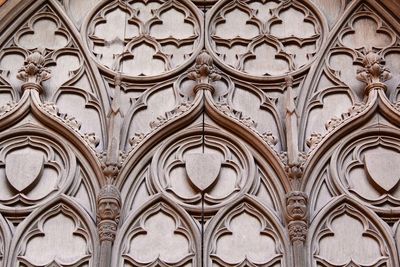 Full frame shot of ornate ceiling