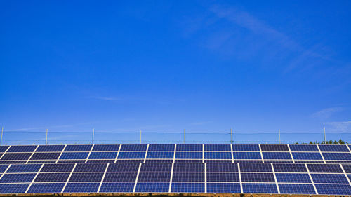 Big photovoltaic panel in the bavaria region