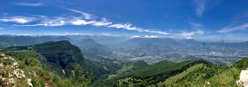 French savoie panoramic view 