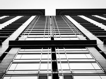 Low angle view of modern building