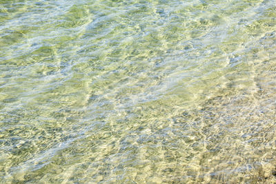 Full frame shot of sea water