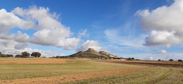 Panoramic view of landscape against sky