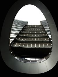 Low angle view of modern building