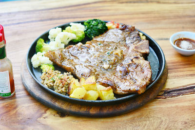 T-bone steak