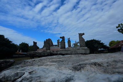 Old building against sky
