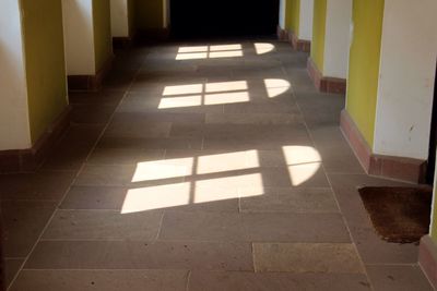 Interior of empty building