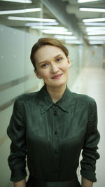 Portrait of a smiling young woman