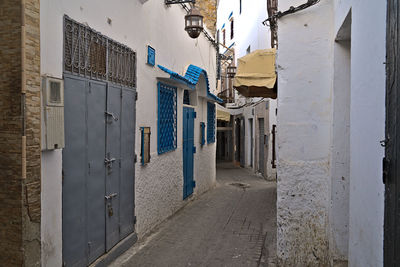 A random road in the city of tanger