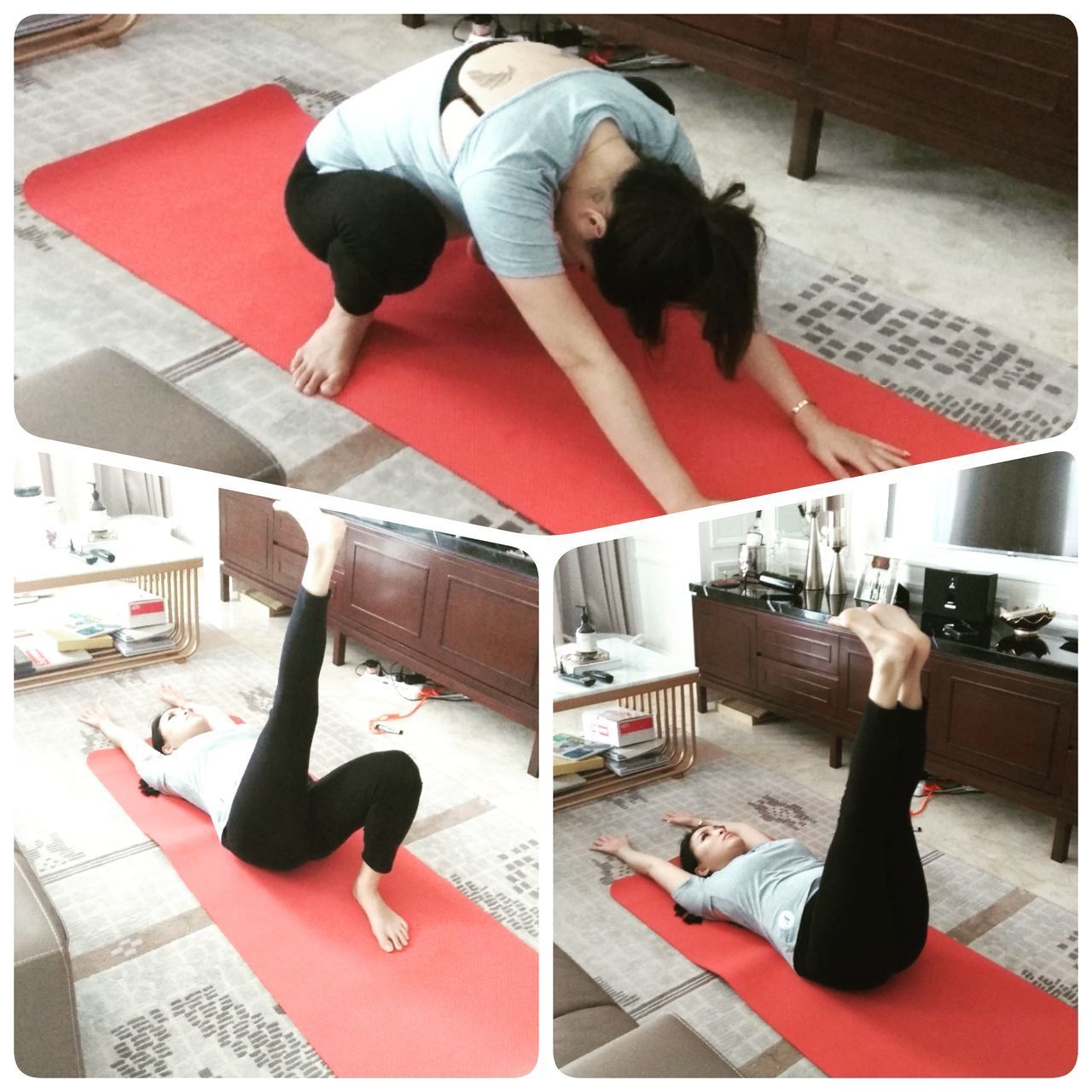 HIGH ANGLE VIEW OF PEOPLE RELAXING ON FLOORING