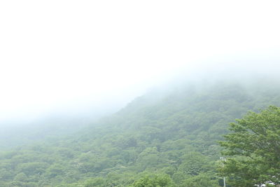 Scenic view of mountain landscape