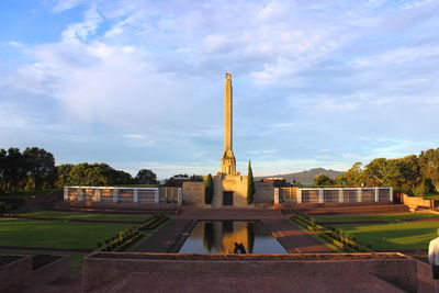 Monument against sky at park