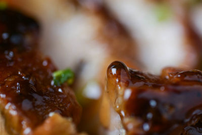 Close-up of ice cream