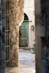 Low angle view of historical building