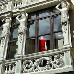 Low angle view of built structure