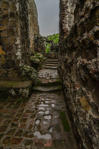 View of old ruins