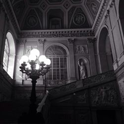 Low angle view of ornate building