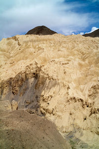 Lamayuru moonland - picturesque lifeless mountain landscape on a section of the leh-kargil route