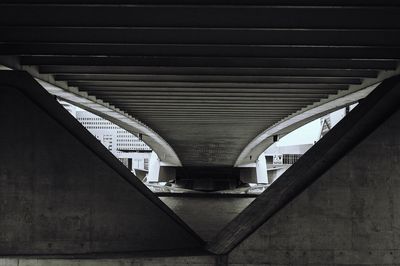 Interior of illuminated building