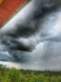 Scenic view of cloudy sky