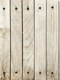 Full frame shot of wooden wall