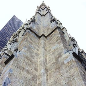 Low angle view of old building