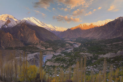 Hunza valley, pakistan.