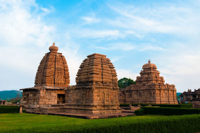 Temple against sky