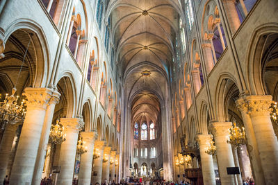 Interior of historic building